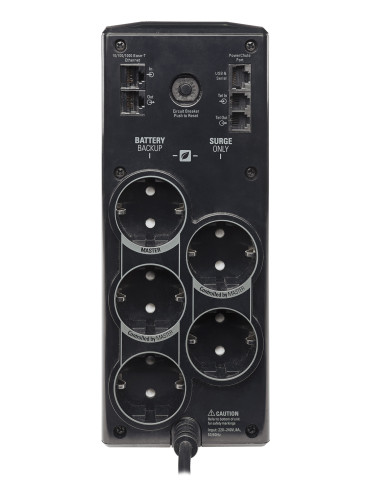 APC Back-UPS Pro uninterruptible power supply (UPS) Line-Interactive 0.9 kVA 540 W 5 AC outlet(s)