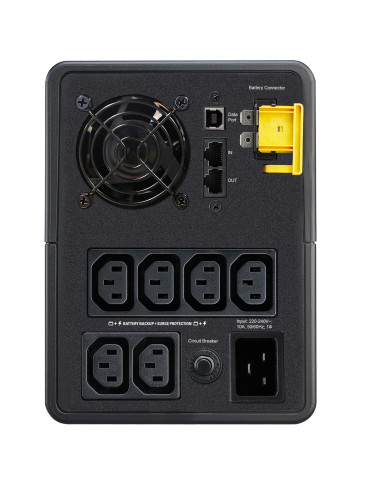 APC BX2200MI uninterruptible power supply (UPS) Line-Interactive 2.2 kVA 1200 W 6 AC outlet(s)