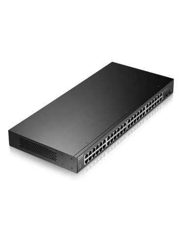 Zyxel GS1900-48HPv2 Hallittu L2 Gigabit Ethernet (10 100 1000) Power over Ethernet -tuki musta