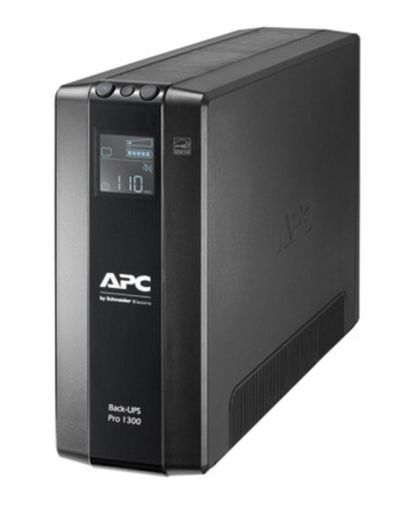 APC BR1300MI UPS-virtalähde Linjainteraktiivinen 1,3 kVA 780 W 8 AC-pistorasia(a)