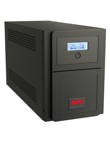 APC Easy UPS SMV UPS-virtalähde Linjainteraktiivinen 0,75 kVA 525 W 6 AC-pistorasia(a)