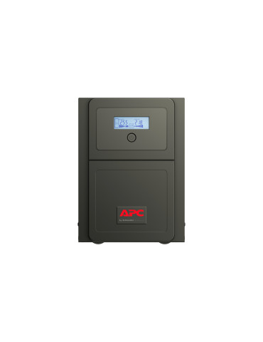 APC Easy UPS SMV UPS-virtalähde Linjainteraktiivinen 0,75 kVA 525 W 6 AC-pistorasia(a)