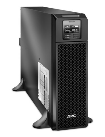 APC Smart-UPS On-Line UPS-virtalähde Taajuuden kaksoismuunnos (verkossa) 5 kVA 4500 W 12 AC-pistorasia(a)