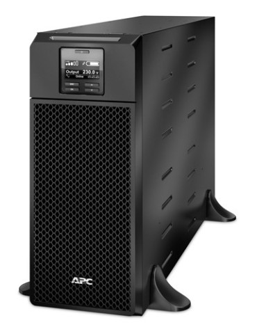 APC Smart-UPS On-Line UPS-virtalähde Taajuuden kaksoismuunnos (verkossa) 6 kVA 6000 W 10 AC-pistorasia(a)