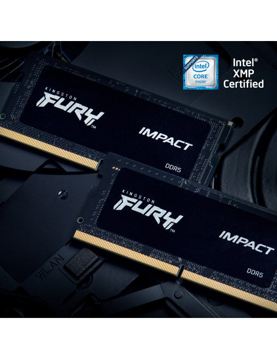 Kingston Technology FURY Impact memory module 64 GB 2 x 32 GB DDR5 2800 MHz