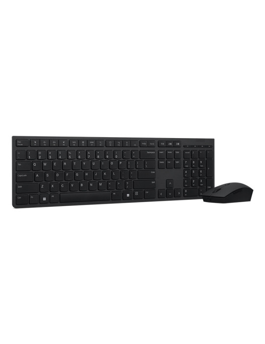 Lenovo 4X31K03975 tangentbord Mus inkluderad Trådlös RF + Bluetooth Nordic Grå