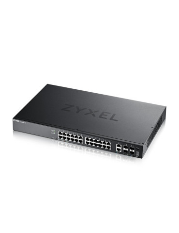 Zyxel XGS2220-30 Hallittu L3 Gigabit Ethernet (10 100 1000) musta