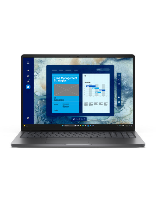 DELL Pro PC16250 Intel Core 5 120U Laptop 16" Full HD+ 16 GB DDR5-SDRAM 512 GB SSD Wi-Fi 6E (802.11ax) Windows 11 Pro Nordic