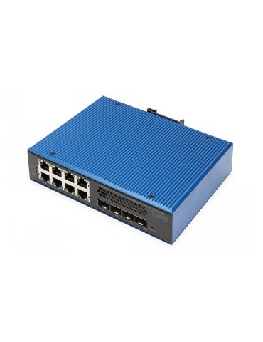 DIGITUS IND. 8+4SFP+PORTL3...