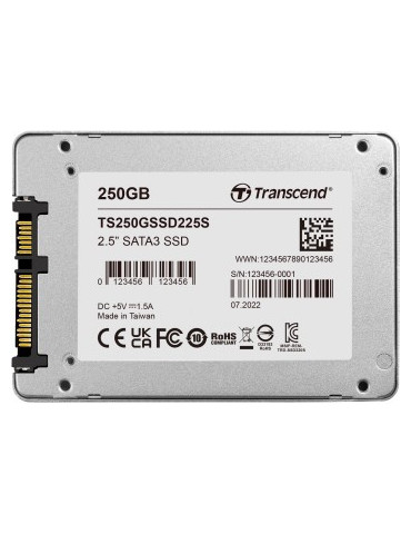 TRANSCEND 250 GB 2.5" SATA3...