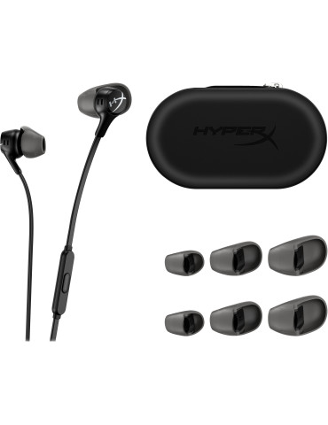 HyperX Cloud Earbuds II -nappikuulokkeet, musta