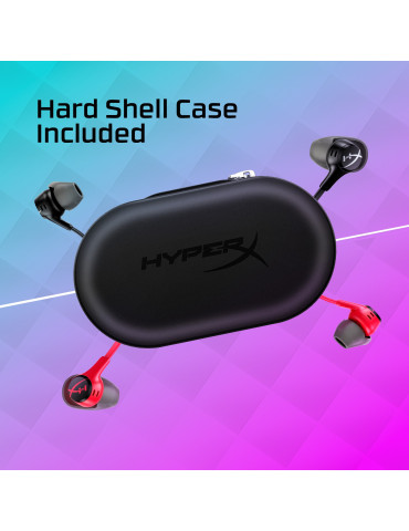 HyperX Cloud Earbuds II -nappikuulokkeet, musta