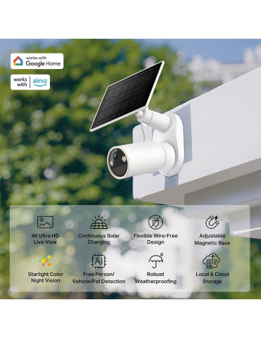 TP-Link Tapo C460 KIT Bullet IP security camera Outdoor 3840 x 2160 pixels Wall