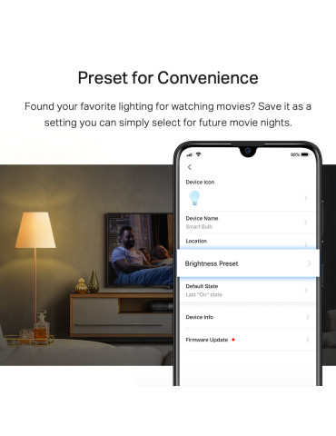 TP-Link Tapo L510E Smart glödlampa Wi-Fi 8,7 W