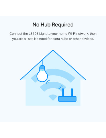 TP-Link Tapo L510E Smart glödlampa Wi-Fi 8,7 W