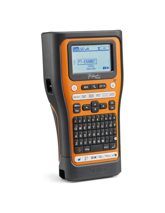Brother PT-E560BTSP etikettskrivare Termal transfer 180 x 180 DPI 30 mm sek Kabel & Trådlös HSE TZe Bluetooth QWERTY