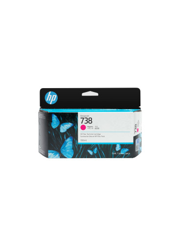 HP 738 130 ml magenta DesignJet-bläckpatron