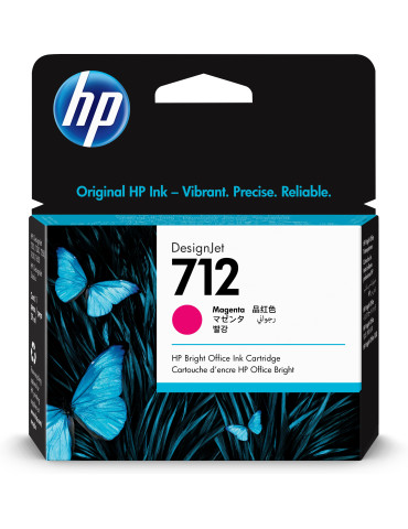 HP 712 29-ml Magenta DesignJet Ink Cartridge