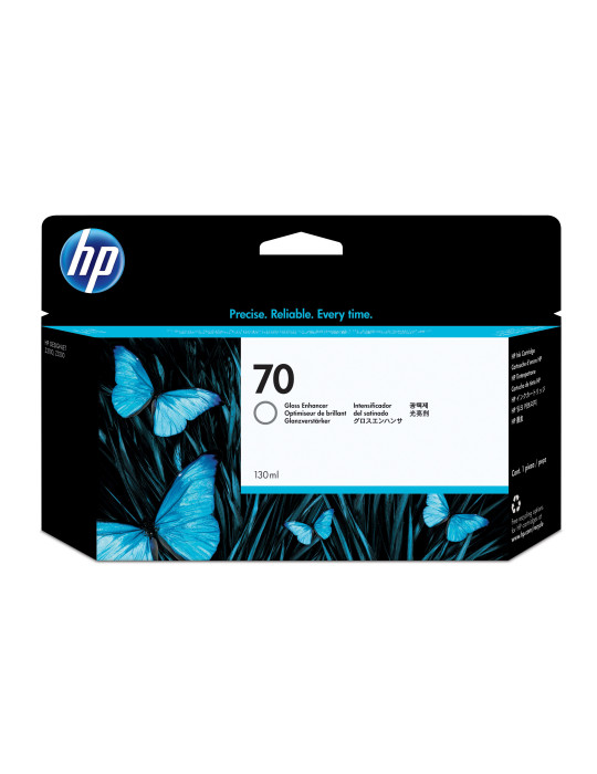 HP 70 130-ml Gloss Enhancer DesignJet Ink Cartridge