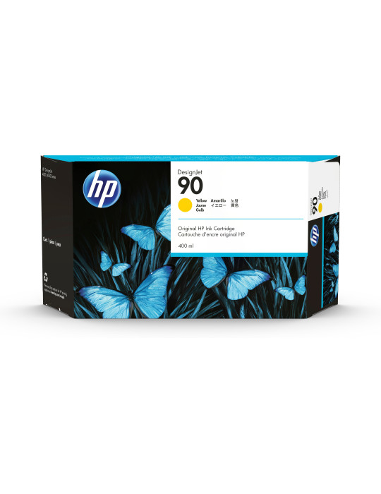 HP 90 400-ml Yellow DesignJet Ink Cartridge