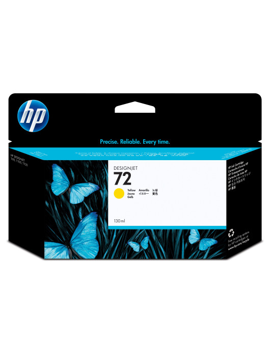 HP 72 DesignJet -mustekasetti, keltainen, 130 ml