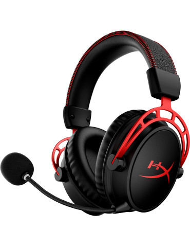 HyperX Cloud Alpha – trådlöst spelheadset (svart-rött)