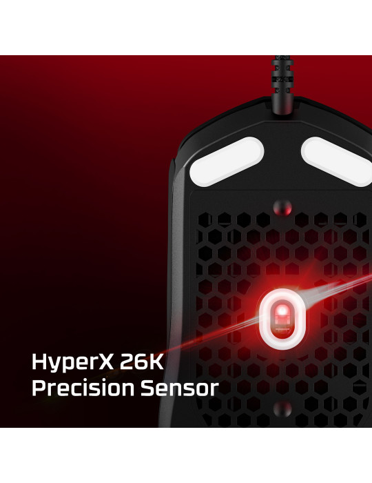 HyperX Pulsefire Haste 2 – gaming-mus (vit)