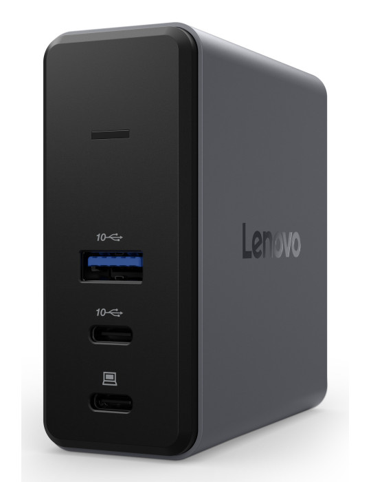 Lenovo X9 Charging GaN Dock Langallinen USB 3.2 Gen 2 (3.1 Gen 2) Type-C Harmaa