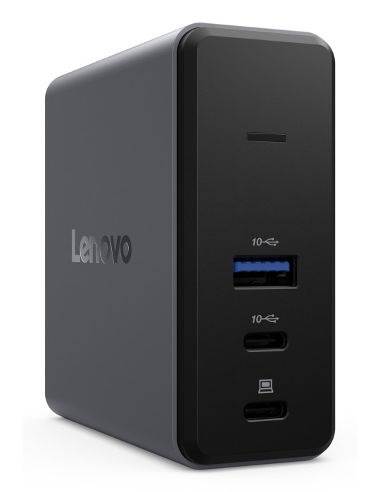 Lenovo X9 Charging GaN Dock Langallinen USB 3.2 Gen 2 (3.1 Gen 2) Type-C Harmaa