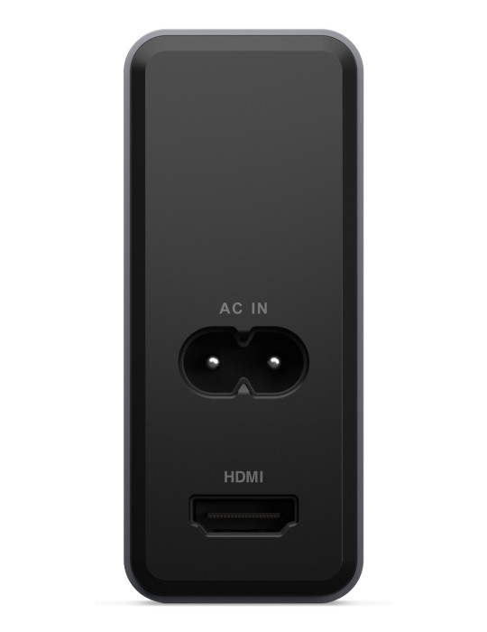 Lenovo X9 Charging GaN Dock Langallinen USB 3.2 Gen 2 (3.1 Gen 2) Type-C Harmaa