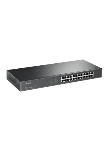 TP-Link TL-SF1024 Unmanaged Fast Ethernet (10 100) 1U Gray