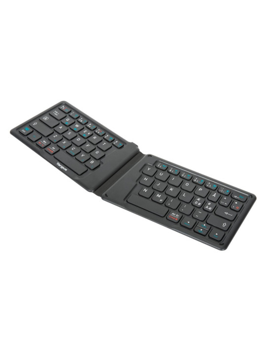 Targus AKF003NO keyboard Universal Bluetooth QWERTY Nordic Black