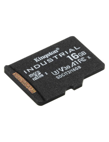 Kingston Technology Industrial 16 GB MicroSDHC UHS-I Class 10 Kingston Technology Industrial 16 GB MicroSDHC UHS-I Class 10