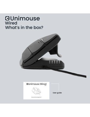 Contour Design Unimouse Left Hand, wired Contour Design Unimouse Left Hand, wired