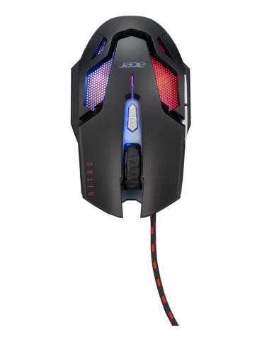 Acer Nitro Gaming NMW200 Black mouse Ambidextrous USB Type-A Optical 7200 DPI