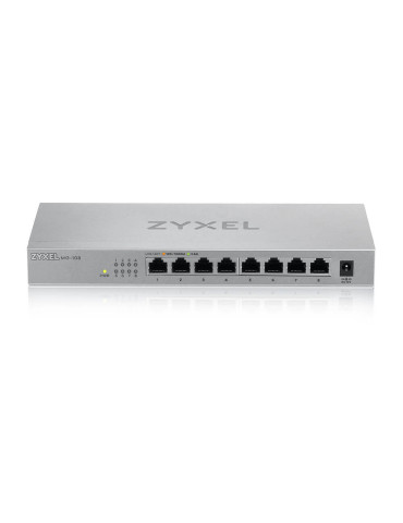 Zyxel MG-108 Hallitsematon 2.5G Ethernet (100 1000 2500) Terästä