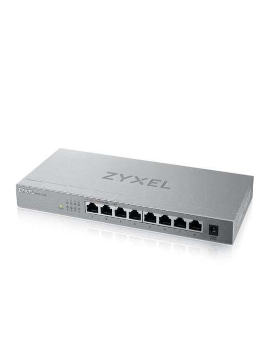 Zyxel MG-108 Unmanaged 2.5G Ethernet (100 1000 2500) Steel