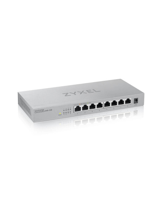 Zyxel MG-108 Unmanaged 2.5G Ethernet (100 1000 2500) Steel