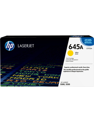 HP 645A, alkuperäinen keltainen LaserJet-värikasetti