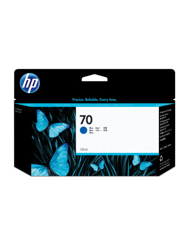 HP 70, sininen mustekasetti, 130 ml