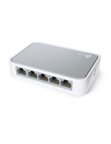 TP-Link TL-SF1005D Managed Fast Ethernet (10 100) White