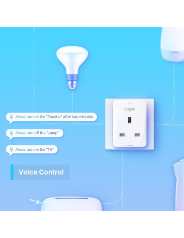 TP-Link Tapo P100 smart plug 2990 W Home White