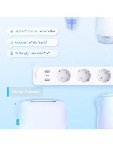 TP-Link Tapo P300 3 AC outlet(s) Type F (CEE 7 4) 59.1" (1.5 m) 3 2300 W White