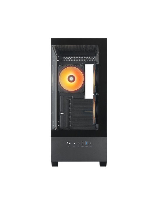 Chieftec GT-01B-OP tietokonekotelo Midi Tower musta