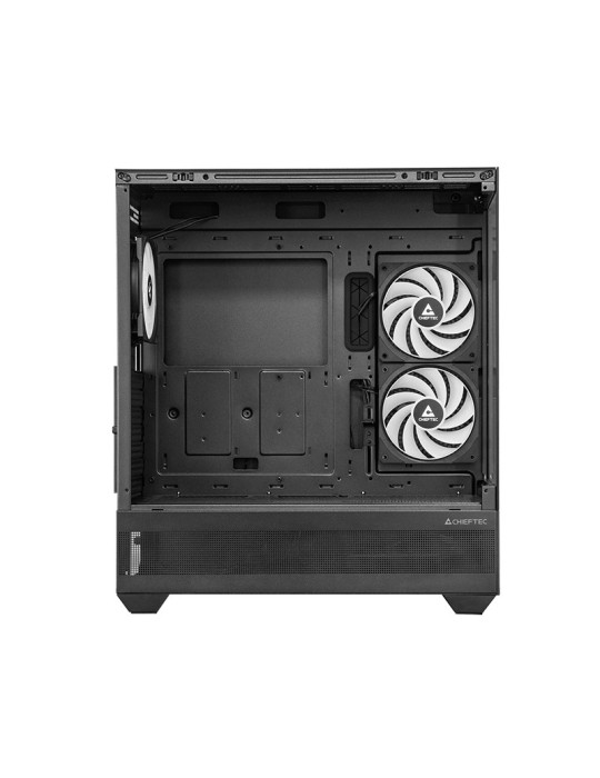 Chieftec GT-01B-OP tietokonekotelo Midi Tower musta