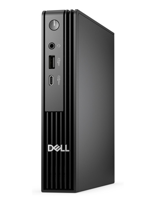 DELL Pro QCM1250 Intel® Core™ i3 i3-14100T 8 GB DDR5-SDRAM 512 GB SSD Windows 11 Pro Micro PC Mini PC Black