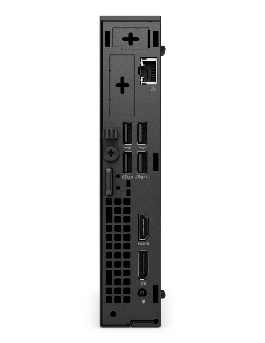 DELL Pro QCM1250 Intel® Core™ i3 i3-14100T 8 GB DDR5-SDRAM 512 GB SSD Windows 11 Pro Micro PC Mini PC Black