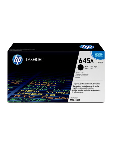 HP 645A Black Original LaserJet Toner Cartridge