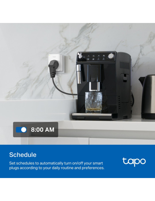 TP-Link Tapo P110 smart plug 3680 W Koti, Office Valkoinen