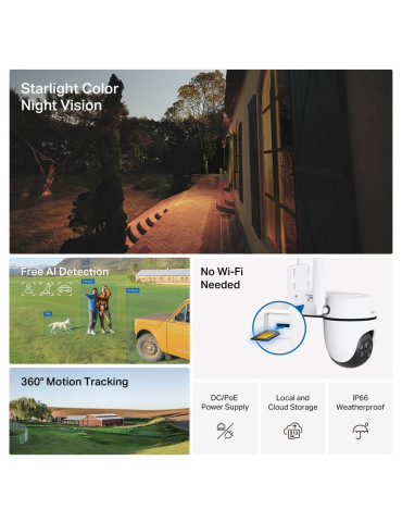 TP-Link TAPO C501GW security camera Turret IP security camera Outdoor 1920 x 1080 pixels Wall TP-Link TAPO C501GW security camera Turret IP security camera Outdoor 1920 x 1080 pixels Wall